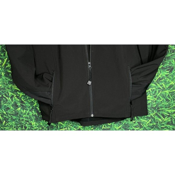 NWT Atlanta Falcons NFL Reebok Men’s Large Black Full Zip Soft Shell Jacket - Picture 2 of 6